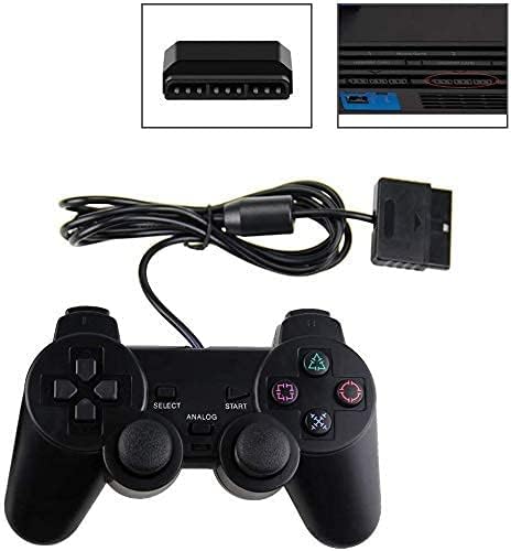 Image of A.K.TRADERS Ps-2 Wired Dualshock Remote Controller For Playstation-2 Generic - Random Color