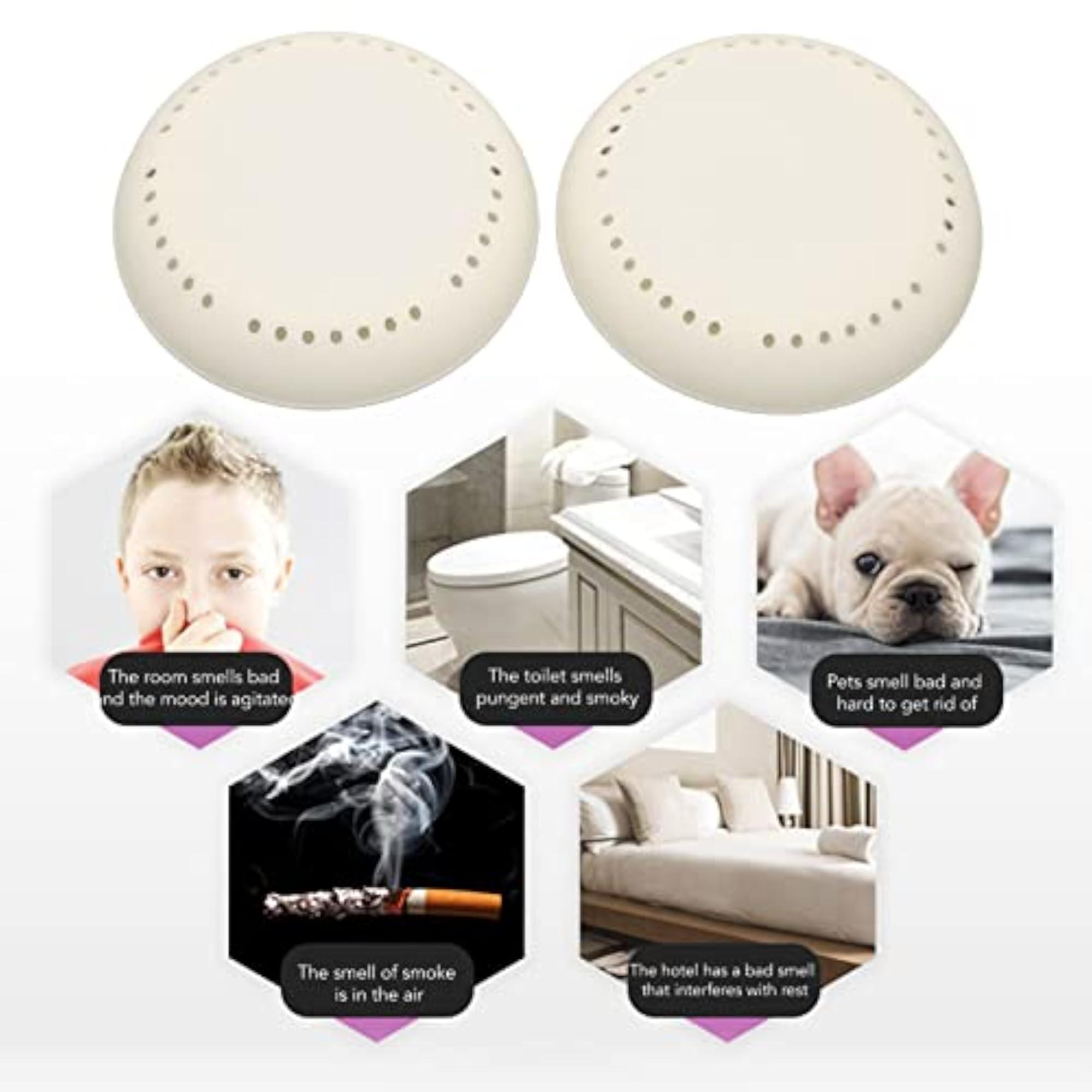 HUHULL Odor Absorber, Air Freshener Gift Set