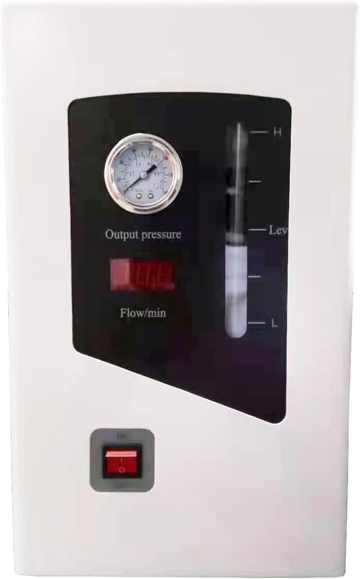 High-Efficiency Hydrogen Gas Generator, 300ML/Min Electrolysis System for Laboratory & Industrial Use Purity Hydrogen H2 Generator