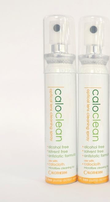 Calotherm Caloclean Antistatic CFC & Alchol Free Lens Spray 25ml (2 Pack)โฆ
