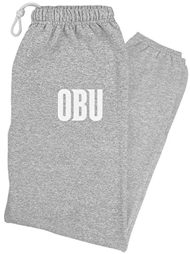 Oklahoma Baptist University Primary Logo Mens Jogger, Athletic Heather, 2XL