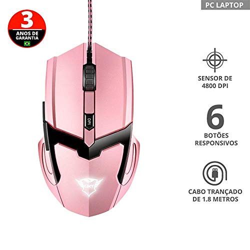 GXT 101P Spectra Mouse Gaming, Rosa - Mouse gaming - Immagine 1