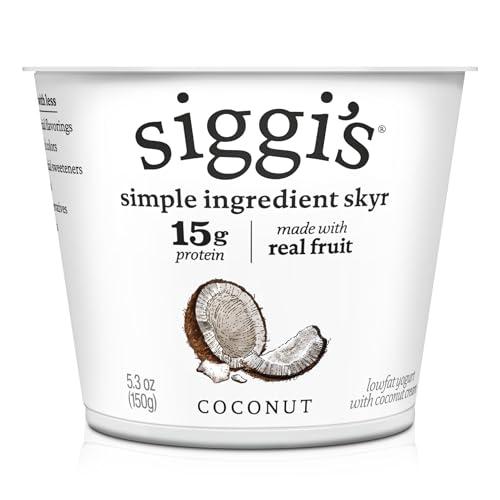 siggi's® 2% Icelandic Strained Lowfat Yogurt, Coconut, 5.3 oz., Single Serve Cup