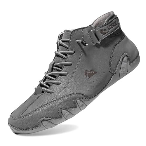 Barefoot Shoes Vogany Breathable Orthopaedic Ergonomic Orthopaedic Barefoot Shoes Sneaker Rack for Men on Door (Grey, 9)