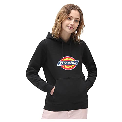 Sweat Dickies Icon Logo femme avec capuche ajustable et poche kangourou