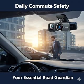 Micmetago Dashcam 4K avec Batterie Intégrée, Dashcam Auto sans Fil avec Parküberwachung 24h, Caméra Voiture Avant & Arrière, Grand Angle, Vision Nocturne, Boucle d’Enregistrement