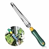 AMSLSIU Unkrautstecher aus Edelstahl, benutzerfreundlich und langlebig | Effizienter Betrieb | Glatter Leitungsabzieher mit langer Lebensdauer
