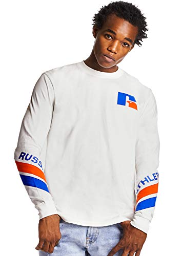 Russell Athletic Heritage Men's Antonio Long Sleeve T-Shirt, SOYA, S