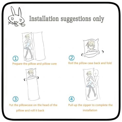 Anime Body Pillow Date A Live Tokisaki Kurumi Body Pillow Anime Short Plush Material Life-Size Pillowcase Tokisaki Kurumi 60 x 180 cm