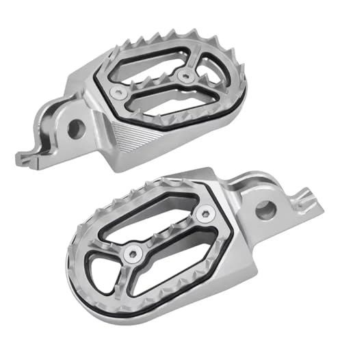 Repose-pieds moto anti glisse pour Honda CRF450X CRF250X marchepieds silver