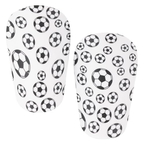 Espinilleras de fútbol para pequeñas espinillas de fútbol - Espinilleras para equipo de protección extra pequeño - Espinilleras miniatura extra pequeñas, equipo de protección para el