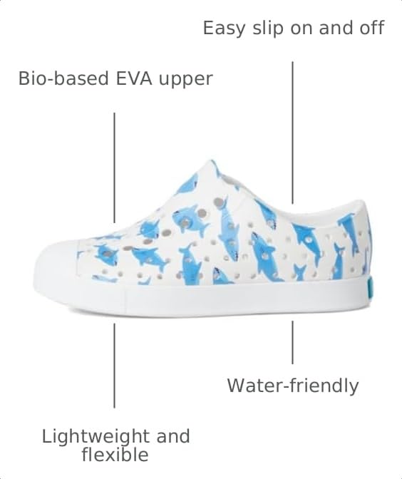 Image of Native Shoes Unisex-Kids Jefferson Print Sneakers