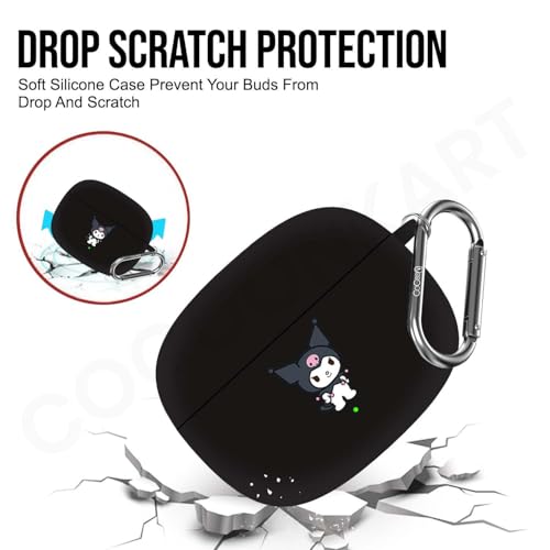 Image of Soft Silicone Case Cover for OnePlus Nord Buds 4 Pro (Kitty Cat)