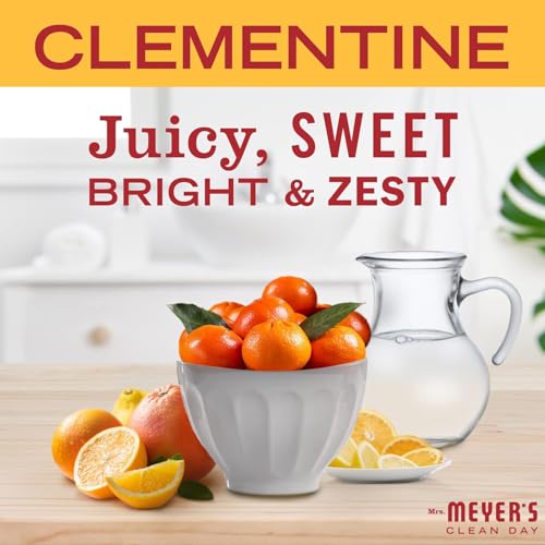 Image of Mrs. MEYER'S CLEAN DAY Liquid Dish Soap,Clementine Scent 16 Fl Oz,(Pack of 2)