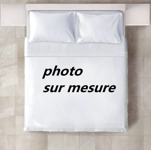 Personnalisable Photo Housse De Couette Parure De Lit Cover