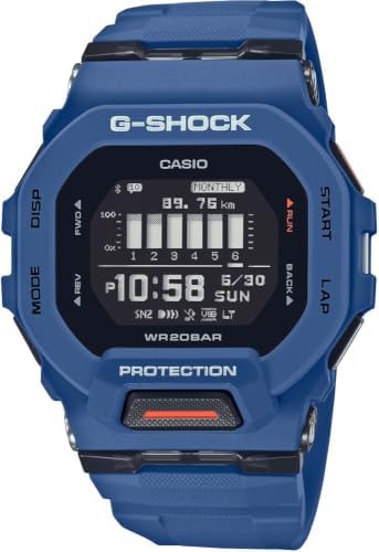 Casio G-Shock Men's Watch, Navy Blue - GBD-200-2DR : Buy Online at