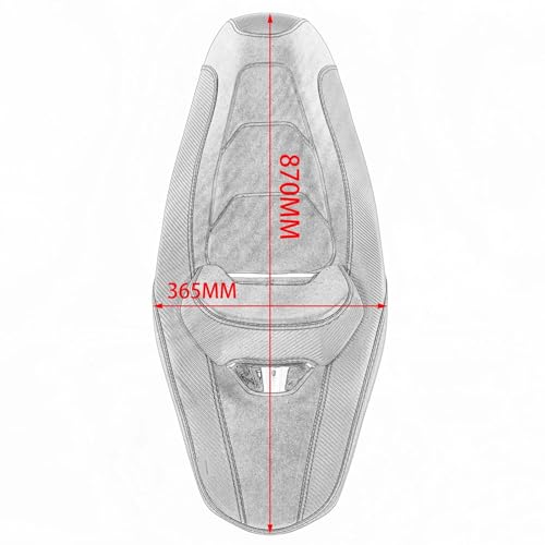 Coussin de siège arrière moto NMAX 125 155 housse selle