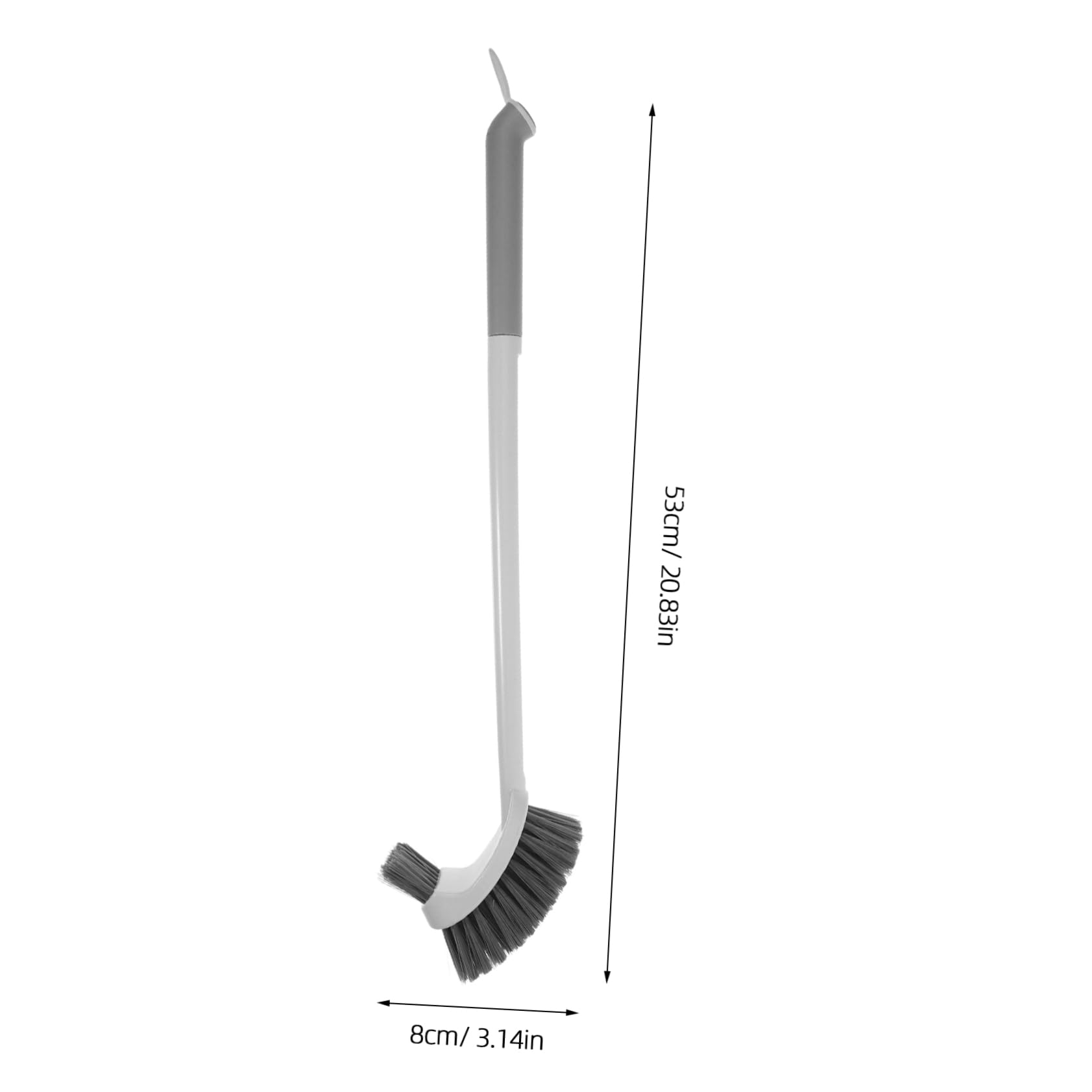 Cepillo de limpieza de cuencos, estropajo de plástico con soporte para limpiar platos sin esfuerzo, cepillo de cocina para ollas, sartenes y cuencos, herramienta de limpieza esencial