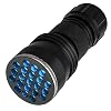 385nm UV Ultra-Violet 21-LED Blacklight Flashlight, 7305UVv385