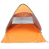 Abaodam Tienda De Campaña Automática para Plazas Resistente y Duradera para Playa y Camping