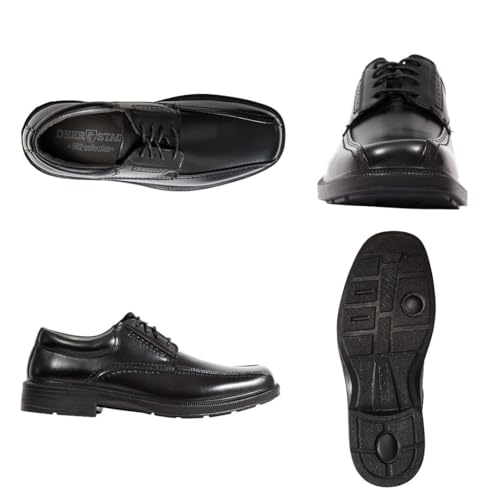 Deer Stags Men's Williamsburg Dress Shoes Comfortable Lace up Formal Oxford for Weddings, Business, Office, Prom2
