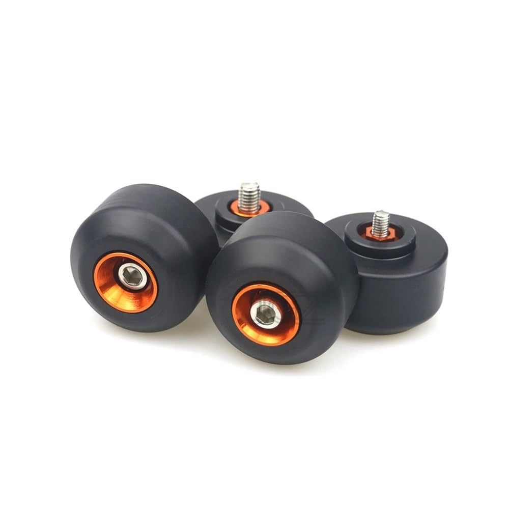 Moto Tamponi Paratelaio Slider telaio arancioni per moto, forcella anteriore e posteriore, cuscinetti anticaduta per 125, 200 250 dal 2013 al 2016