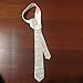 Men's Sequin Skinny Tie necktie Great for Weddings, Parties, Costumes, Halloween Sequin Sparkle Necktie White, 57inch