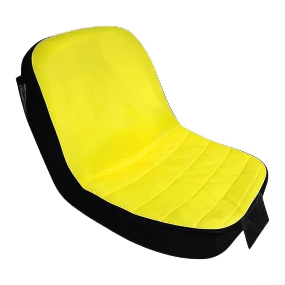 Funda Asiento para tractor Relleno para algodón Cómodo Funda(1096C - Yellow)