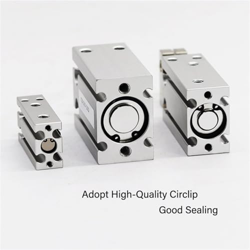 Vérin pneumatique de précision CDU16X30-30-XC8 haute durabilité - 6