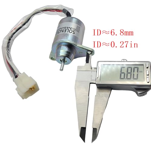 Solénoïde d'arrêt de carburant 12V à coupure instantanée pour tracteurs - 4