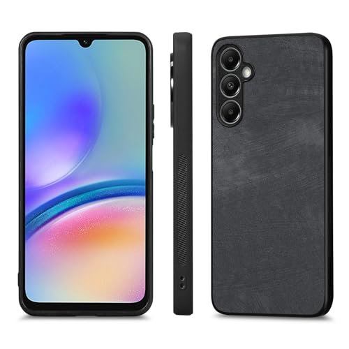 Rfvzubemok Compatible with Huawei Enjoy 50 MGA-AL00 Case,Compatible with Huawei nova Y70 Plus/nova Y70 (PU+TPU) Lens Protection Phone Cover Black