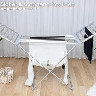 Sèche-linge électrique chauffant XXL avec chauffage - Sèche-linge chauffant