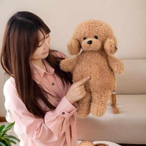 Générique Tasche in Form eines Hundes – Plüschtier – Rucksack in Form eines Hundes für Frauen Reise Schule, kaki, Se référer au descriptif