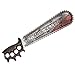 Boland 72267 - Kettensäge Zombie Killer, Länge 50 cm, Attrappe aus Kunststoff, Waffe, Kostüm, Zubehör, Karneval, Mottoparty, Halloween