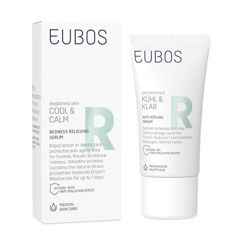 Sérum anti-rougeurs EUBOS FRAIS & NET, le soin vegan fraîcheur matin et soir, 30 ml