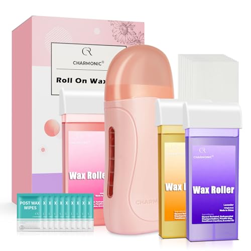 Charmonic Roll On Wax Kit with 3 Cartridges