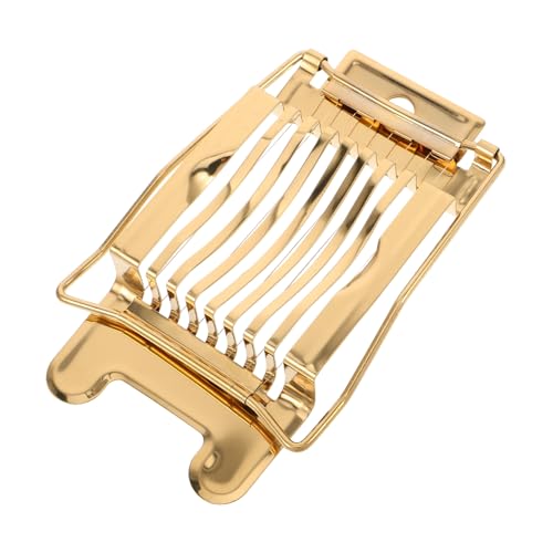Alipis Egg Slicer Fruit Cutter Heavy Duty Stainless Steel for Home Kitchen Multipurpose Slicing Tool