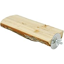 Niteangel Parrot Cage Perch, Wooden Platform for Birds 1 Pack