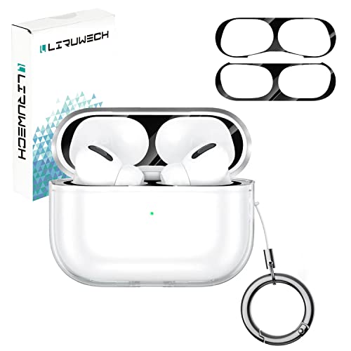 Amazon | LIRUWECH for AirPods Pro 2ケース クリア【AirPods Pro2用
