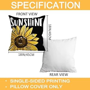 Sunflower Pillow Covers 18x18 Set of 4, Sunflower Decor Gnomes Pillow Covers, Sunflower Decorations Black Buffalo Plaid Gnomes Throw Pillow Covers for Couch Sofa Living Room Indoor Outdoor Sunflower Pillow Covers 18×18 Set of 4 Sunflower Decor Gnomes Pillow Covers Sunflower Decorations Black Buffalo Plaid Gnomes Throw Pillow Covers for Couch Sofa Living Room Indoor Outdoor