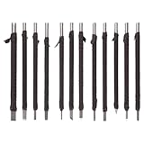 Outils de sculpture sur bois – cet ensemble de couteaux à sculpter est idéal pour le bricolage en sculpture sur bois ; il est durable et pratique