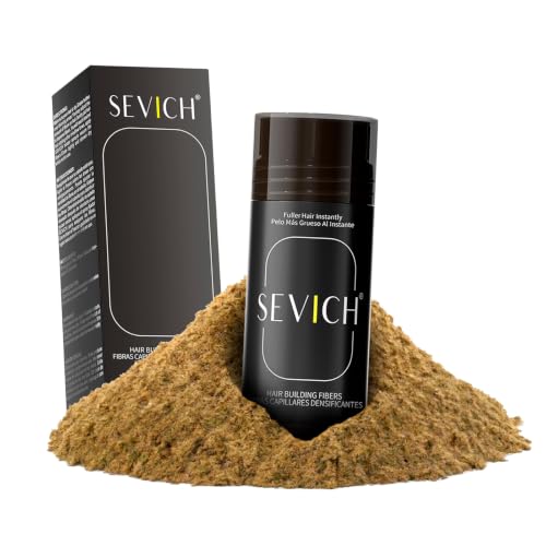 Fibras Capilares Rubio Medio 25g - Microfibras Capilares de Algodón en Polvo 100% Natural para Disimular Calvicie y Alopecia al Instante - Fibra Capilar Hombre y Mujer - Hair Fibers