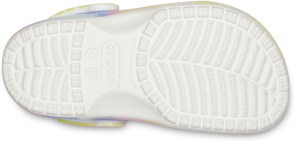 Crocs Kids' Classic Tie Dye Clogs 7 Toddler Pastel Tie Dye image 6 of 6 B096443HJ9