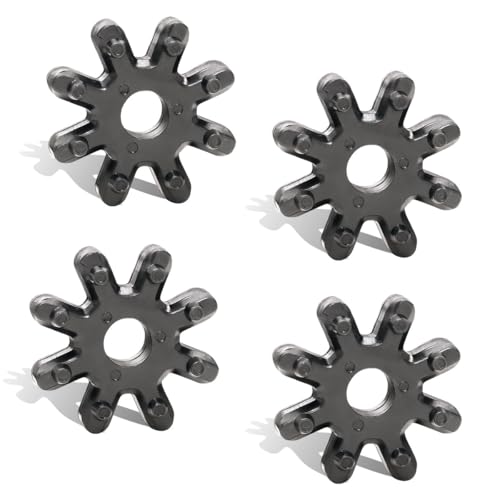 YoRise Flexible Steering Coupler, 56315-2K000FFF Automotive Steering Column Coupling Couple, Car Gear Bushing Accessories for Most Cars (4PCS)