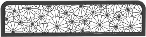 Panneau décoratif en verre strié noir pour agencement chic - 2