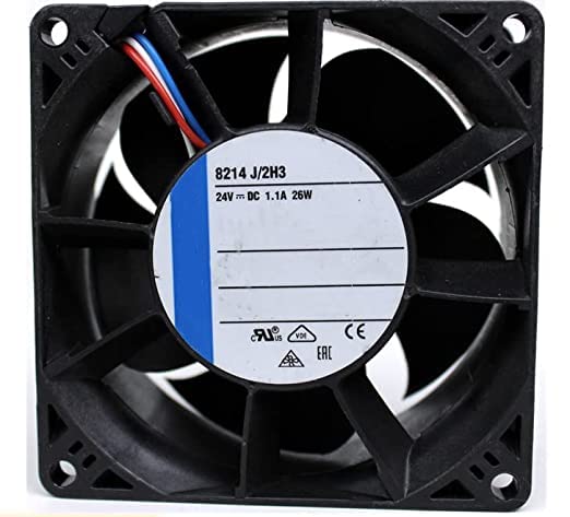 Ventilateur de refroidissement 24V 1.1A pour boîtier PC et refroidissement industriel 8038