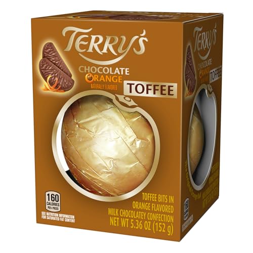 Terry's Milk Chocolate Orange Toffee 5.36 oz Box