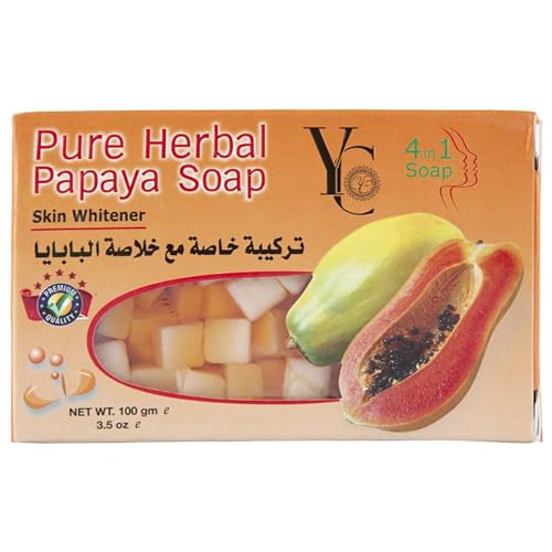 Yc Pure Herbal Papaya Soap - 100 Gm