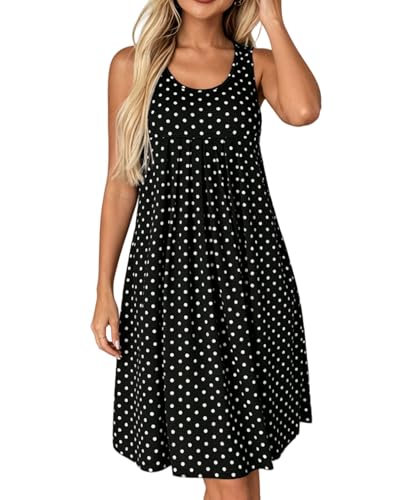 Robe d'été sans manches fluide et légère pour rester fraîche malgré la chaleur