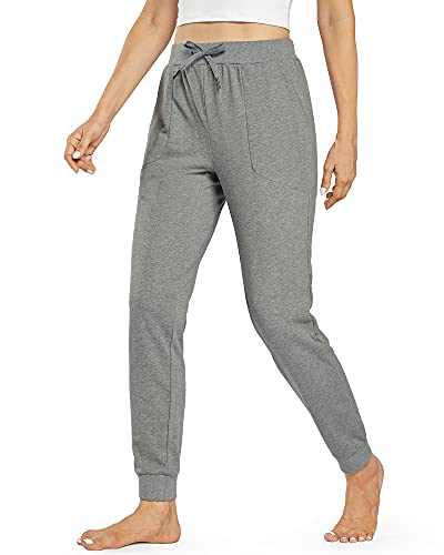 Pantalon de jogging en coton Promover ajusté à poches zippées femme